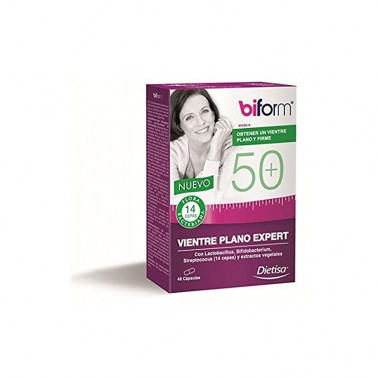 Biform 50 Vientre Plano Expert Dietisa, 48 cap.