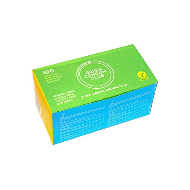 Preservativos veganos Green Condom Club, 100 un.