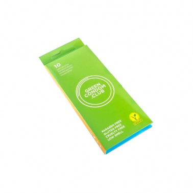 Preservativos veganos Green Condom Club, 10 un.