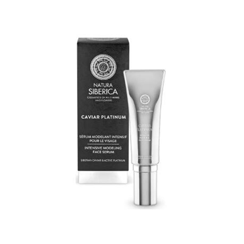 Caviar Platinum Sérum Facial Remodelador Natura Siberica, 30 ml.