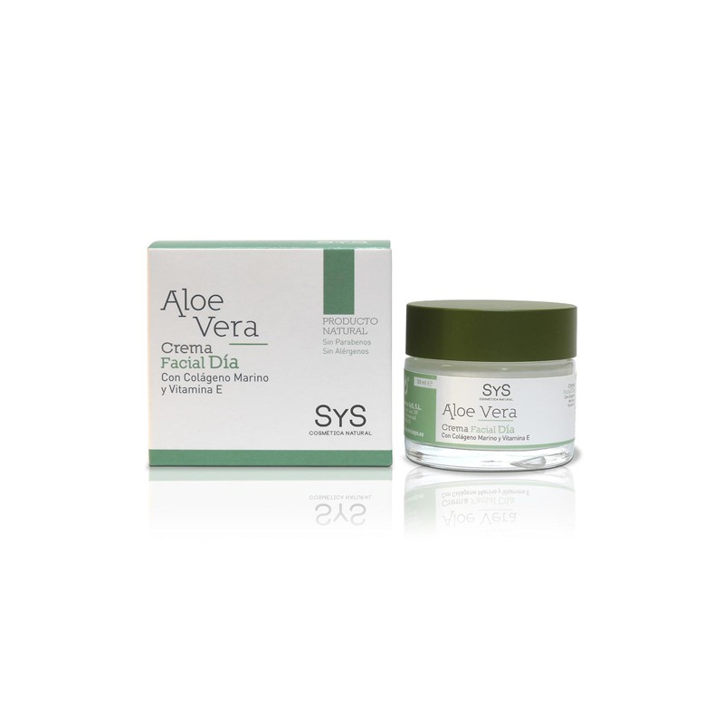 Crema Facial Aloe Vera Laboratorio SYS, 50 ml.