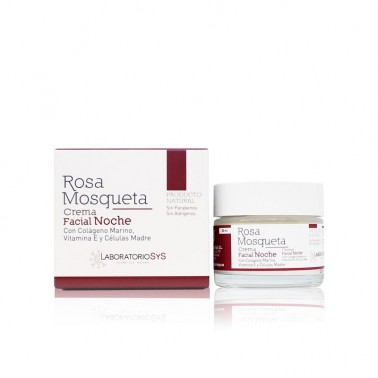 Crema Facial Noche Rosa Mosqueta Laboratorio SYS, 50 ml.