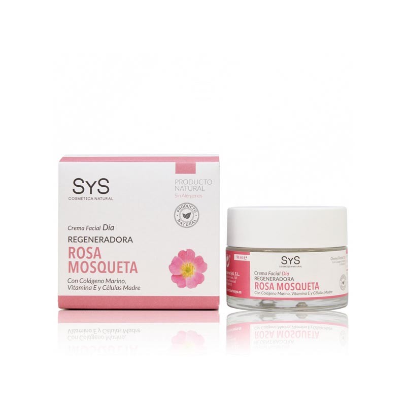 Crema Facial Rosa Mosqueta Laboratorio SYS, 50 ml.