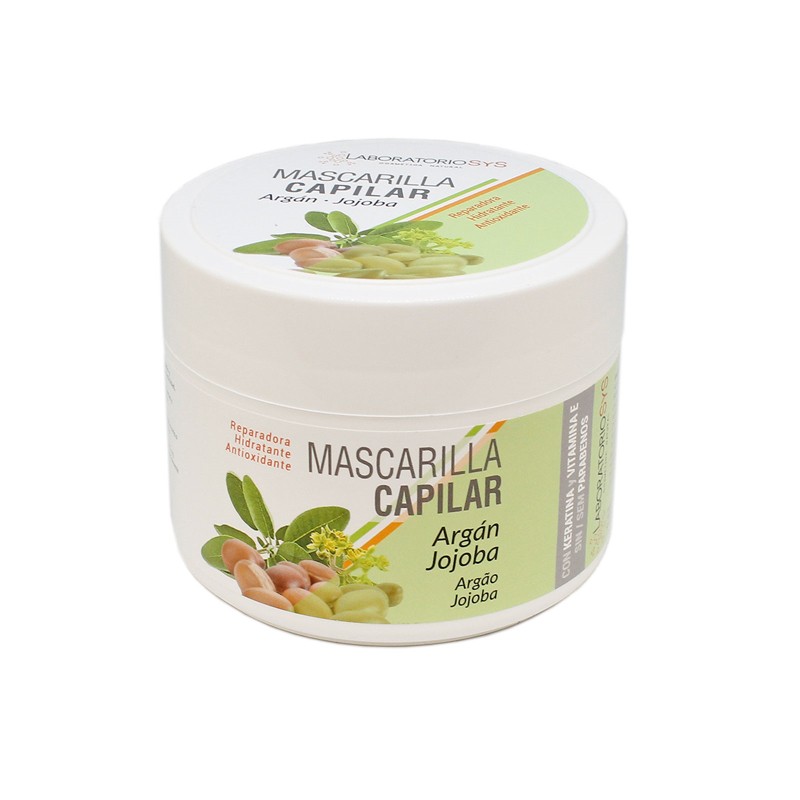 Mascarilla Capilar Argán Jojoba con Keratina Laboratorio SYS