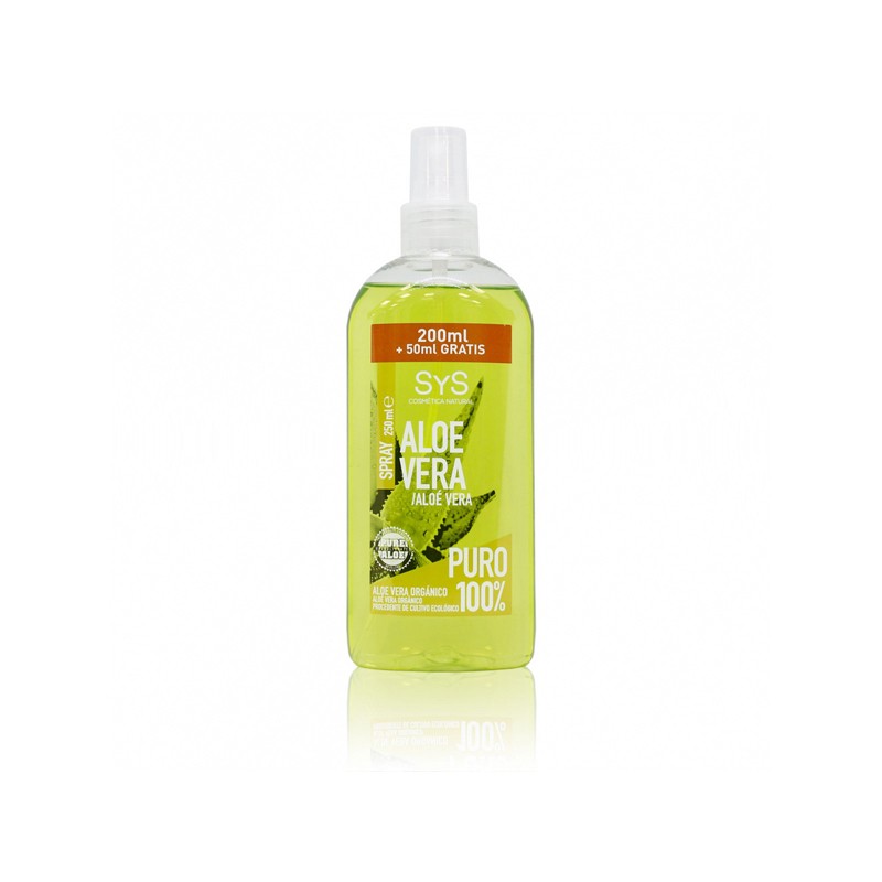 Spray Emergencia Aloe Vera Puro Laboratorio SYS, 200 ml.