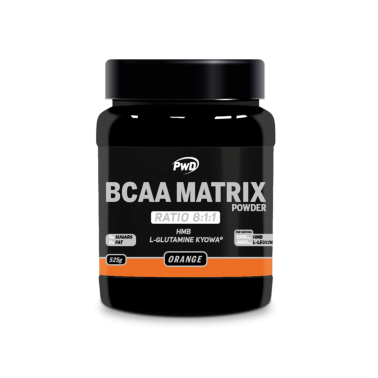 BCAA Matrix Sabor Naranja PWD Nutrition, 525 gr.