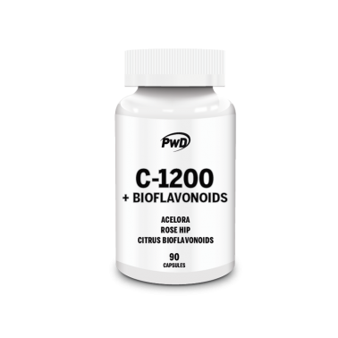 C-1200 + Bioflavonoides PWD Nutrition, 90 cap.