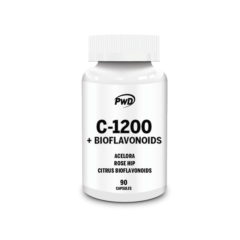 C-1200 + Bioflavonoides PWD Nutrition, 90 cap.