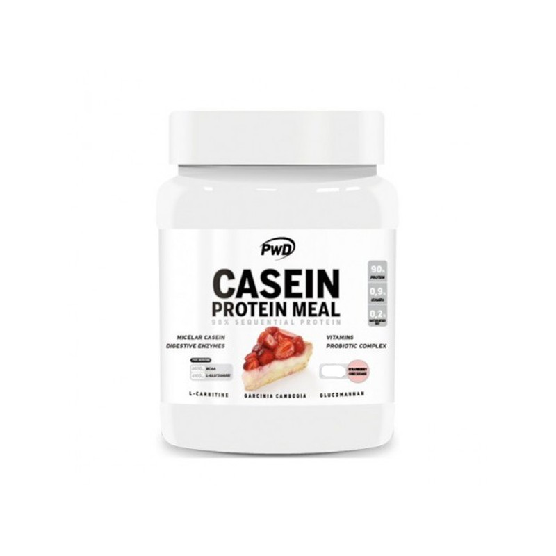 Casein Protein Meal Tarta de Queso PWD Nutrition, 1,5 Kg.