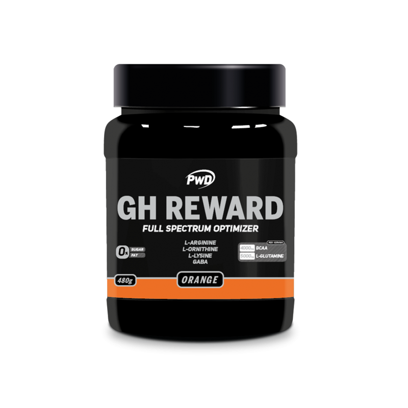 GH Reward Sabor Naranja PWD Nutrition, 480 gr.