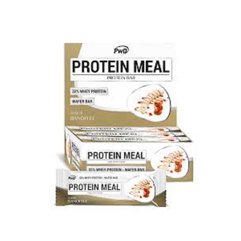 Protein Meal Banofee PWD Nutrition, 12 barritas