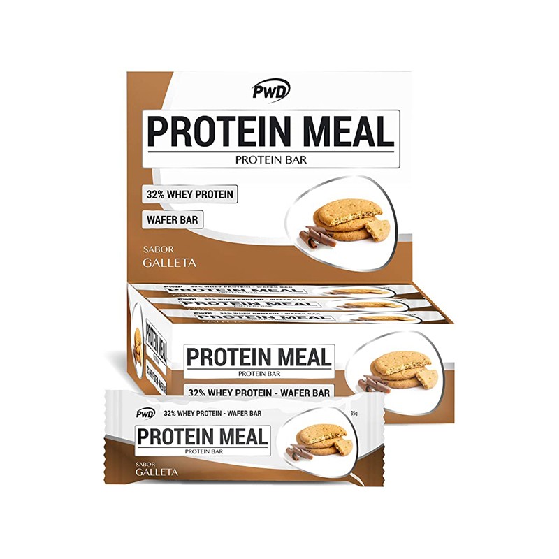 Protein Meal Galleta María PWD Nutrition, 12 barritas