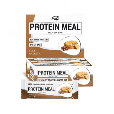 Protein Meal Galleta María PWD Nutrition, 12 barritas