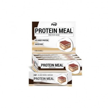 Protein Meal Tiramisú PWD Nutrition, 12 barritas