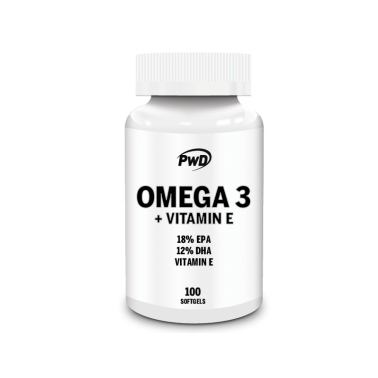 Omega 3 + Vit E 1000 mg PWD Nutrition