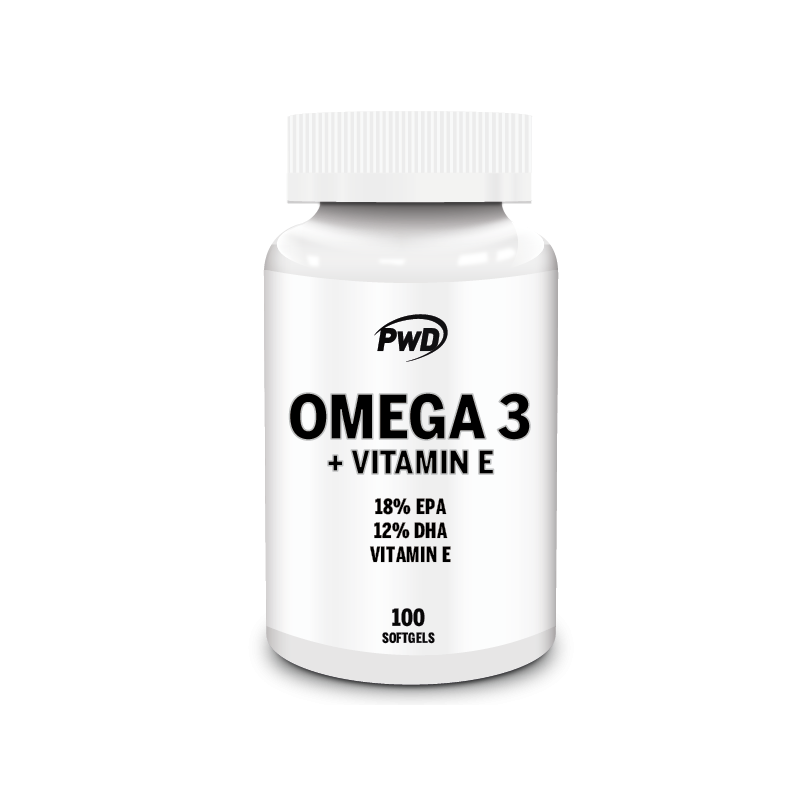 Omega 3 + Vit E 1000 mg PWD Nutrition