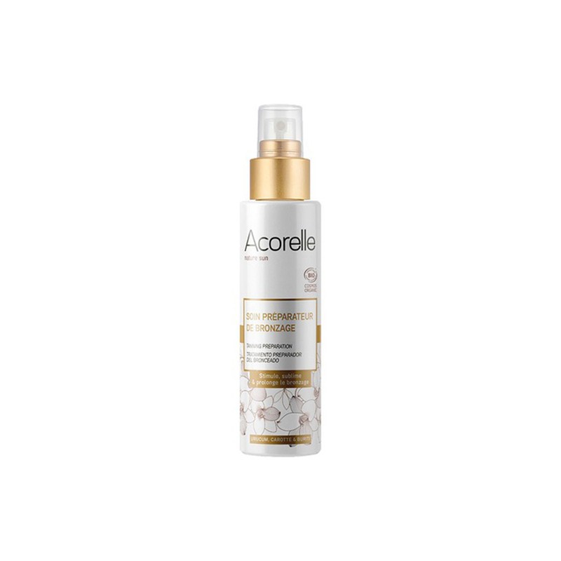 Tratamiento Preparador del Bronceado Acorelle, 100 ml.