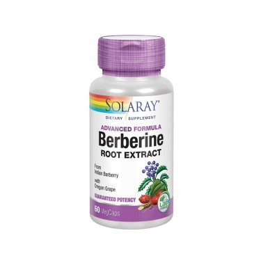 Berberine Solaray, 60 cap.