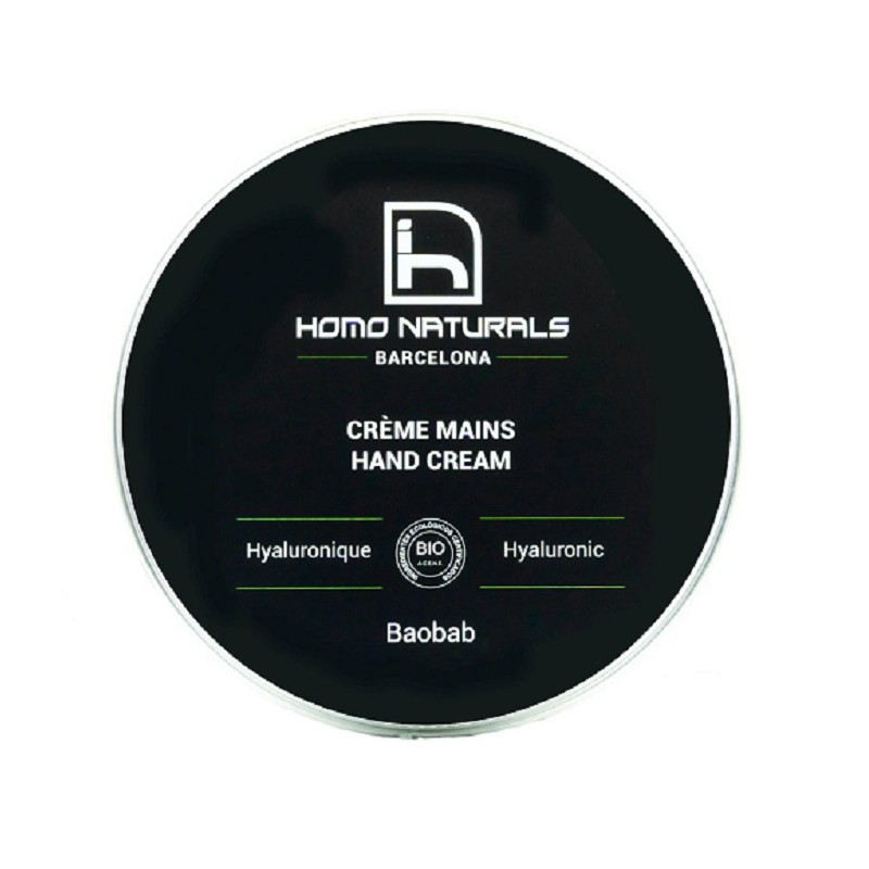 Crema de Manos para Hombre Homo Naturals, 100 ml.