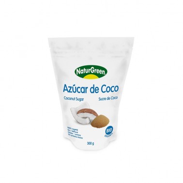 Azúcar de Coco NaturGreen Bio, 300 gr.