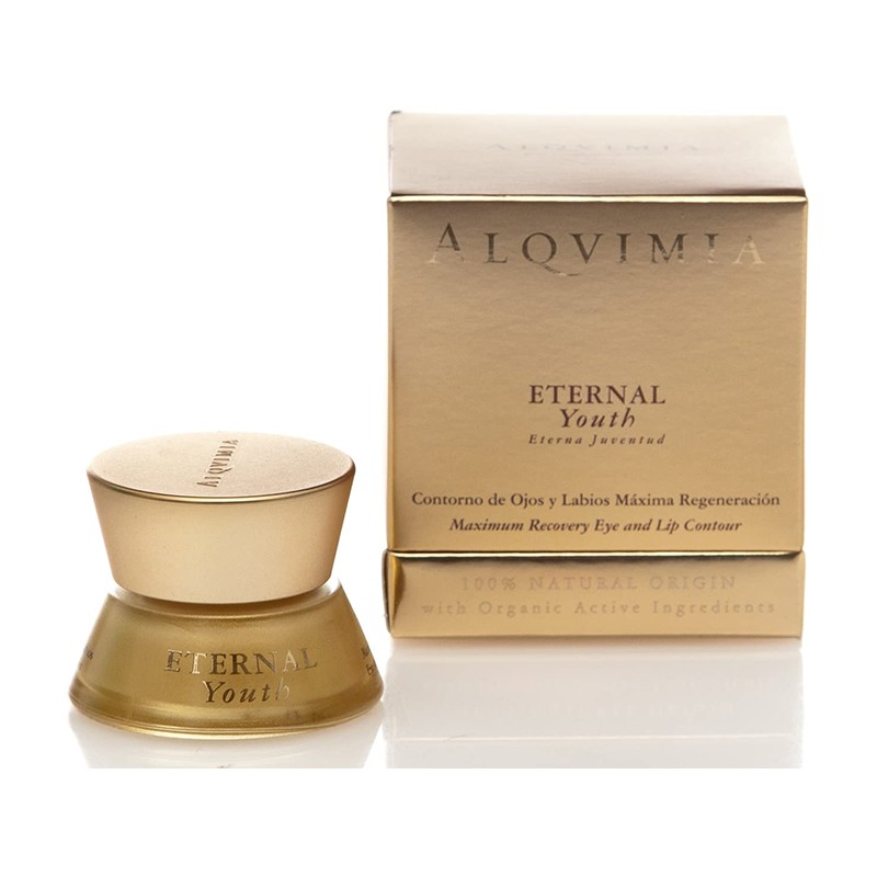 Crema Ojos y Labios Máxima Absolut Pro Aging Alqvimia, 15 ml.