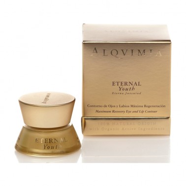 Crema Ojos y Labios Máxima Absolut Pro Aging Alqvimia, 15 ml.