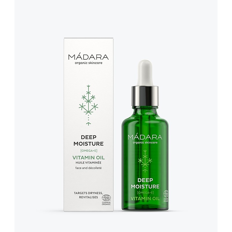 Deep Moisture Vitamin Oil Mádara, 50 ml.