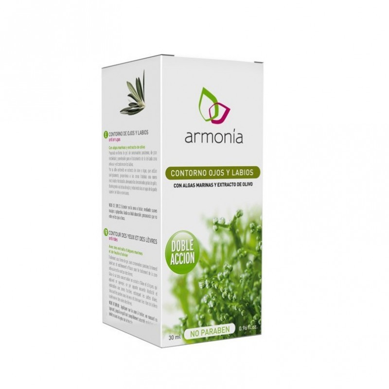 Armonía Contorno de Ojos y Labios con Algas Marinas, 30 ml.