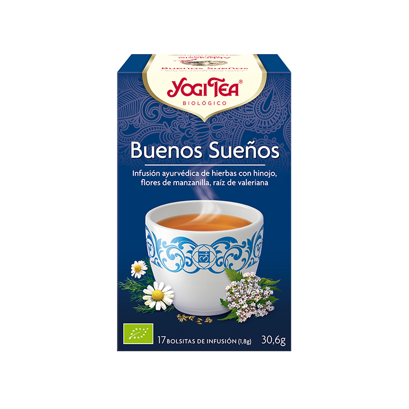 Buenos Sueños Yogi Tea, 17 bolsitas