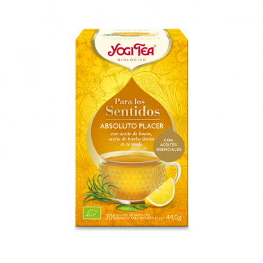 Absoluto Placer Para los Sentidos Yogi Tea, 20 bolsitas