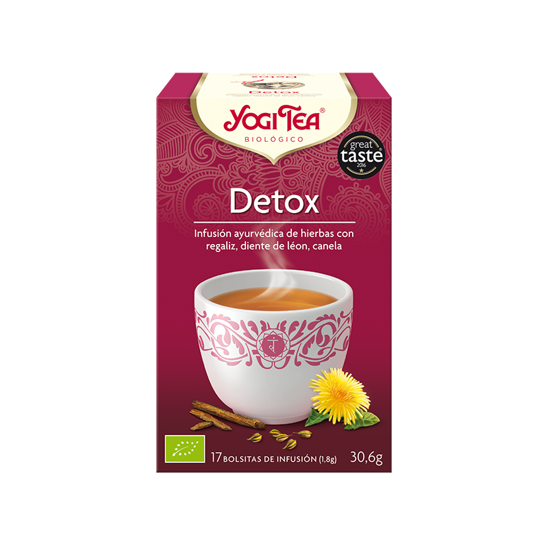 Detox Yogi Tea, 17 bolsitas