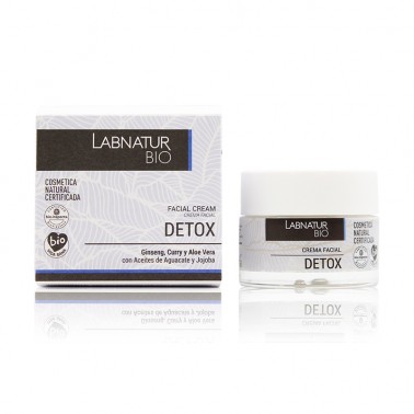 Labnatur Crema Facial Detox Aguacate Jojoba Ginseng BIO, 50 ml.