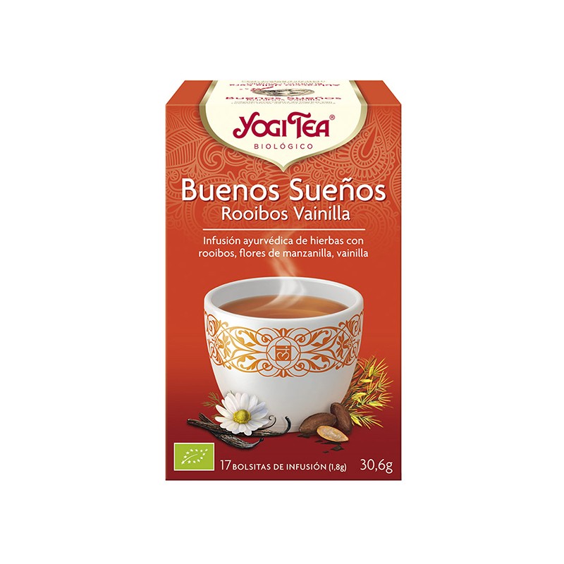 Buenos Sueños Rooibos Yogi Tea, 17 bolsitas