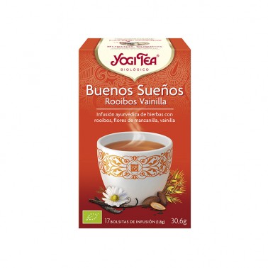 Buenos Sueños Rooibos Yogi Tea, 17 bolsitas
