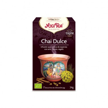Chai Dulce Yogi Tea, 17 bolsitas