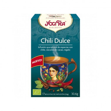 Chili Dulce Yogi Tea, 17 bolsitas