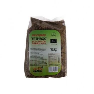 Azucar de Caña Natural Mascobado BIO, 500 gr.