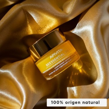 APIVITA Beessential Oils Bálsamo de Noche - Suplemento para la Piel Refuerza y Nutre, 15 ml.
