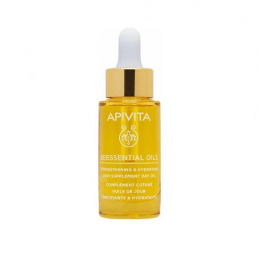 APIVITA Beessential Oils Aceite de Día - Suplemento para la Piel Refuerza e Hidrata, 15 ml.