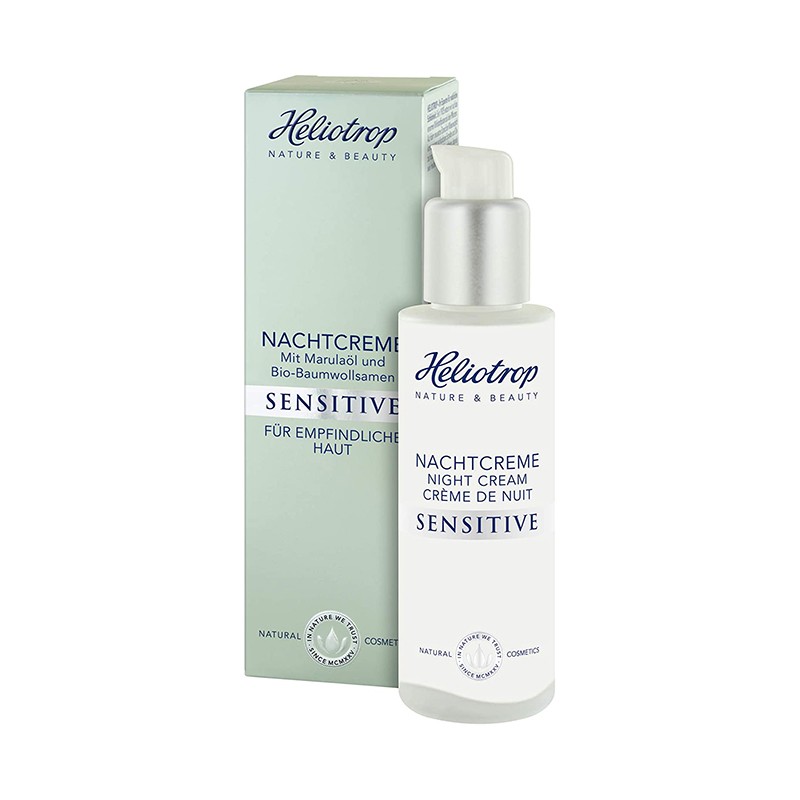 Crema de Noche Sensitive Heliotrop, 50 ml.