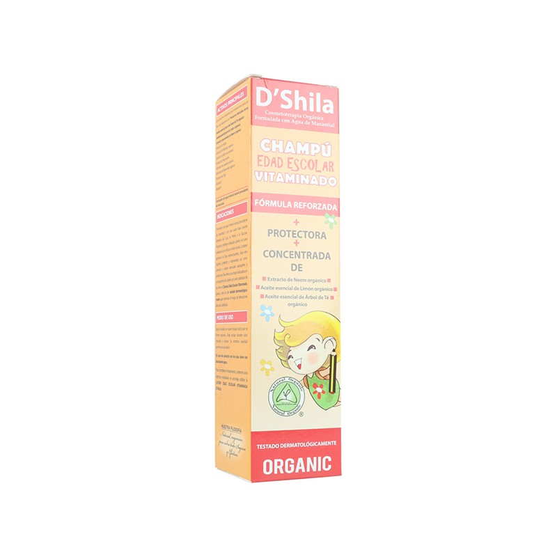 SHILA Champú Vitaminado Escolar Parásitos, 250 ml.