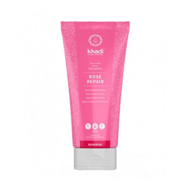 Champú de Rosa Reparador Khadí, 200 ml.