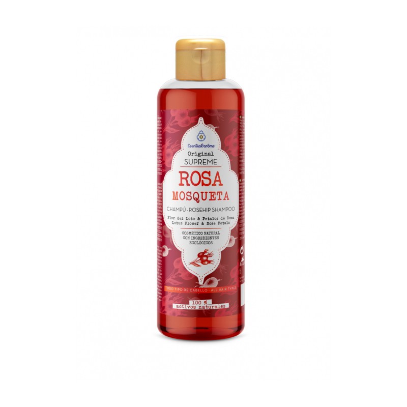 Champú Rosa Mosqueta Supreme Esential Aroms, 200 ml.