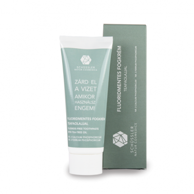 Dentífrico Aceite Arbol del Te y Aloe Schussler Natur Cosmedics, 75 ml.